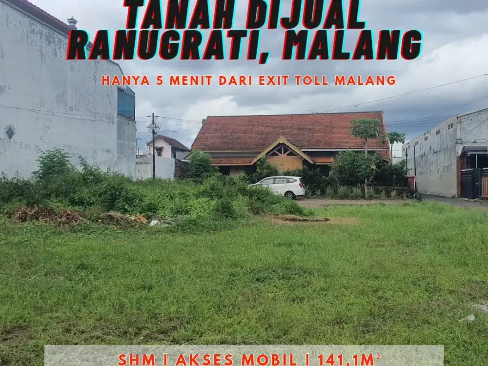 Tanah Strategis di Sawojajar — Cocok untuk Hunian atau Investasi, Akses Jalan Lebar!