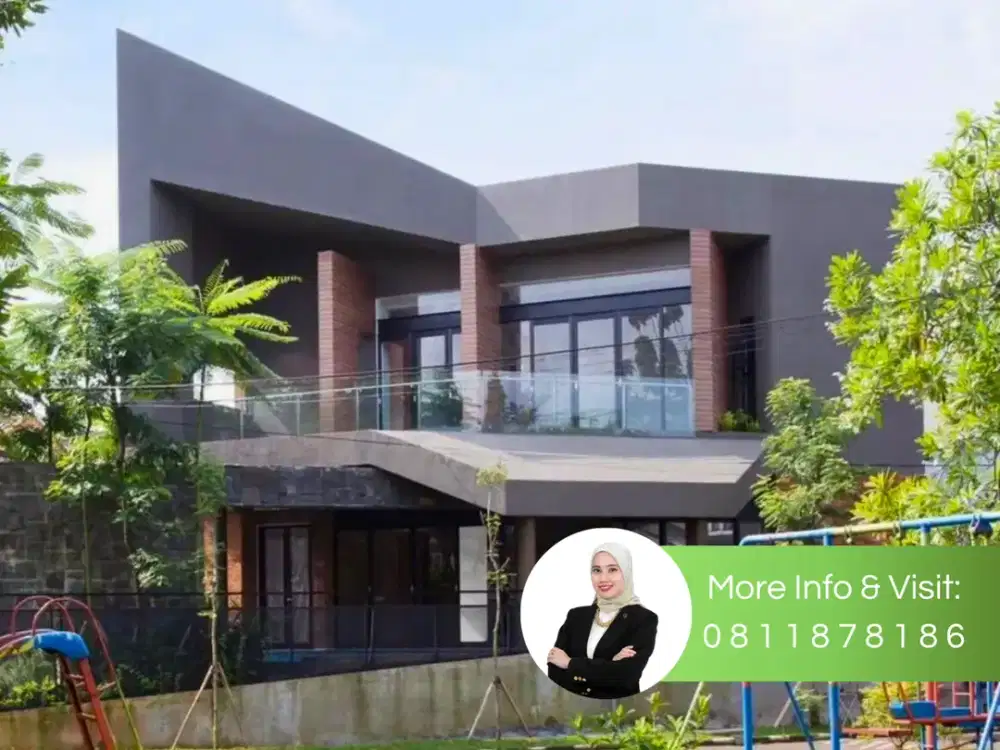 Rumah Cantik Mewah ada Swim. Pool di Sektor 9 Bintaro