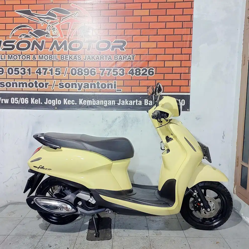 YAMAHA GRAND FILANO NEO KEYLESS 125 TAHUN 2024 ISTIMEWA KUNING