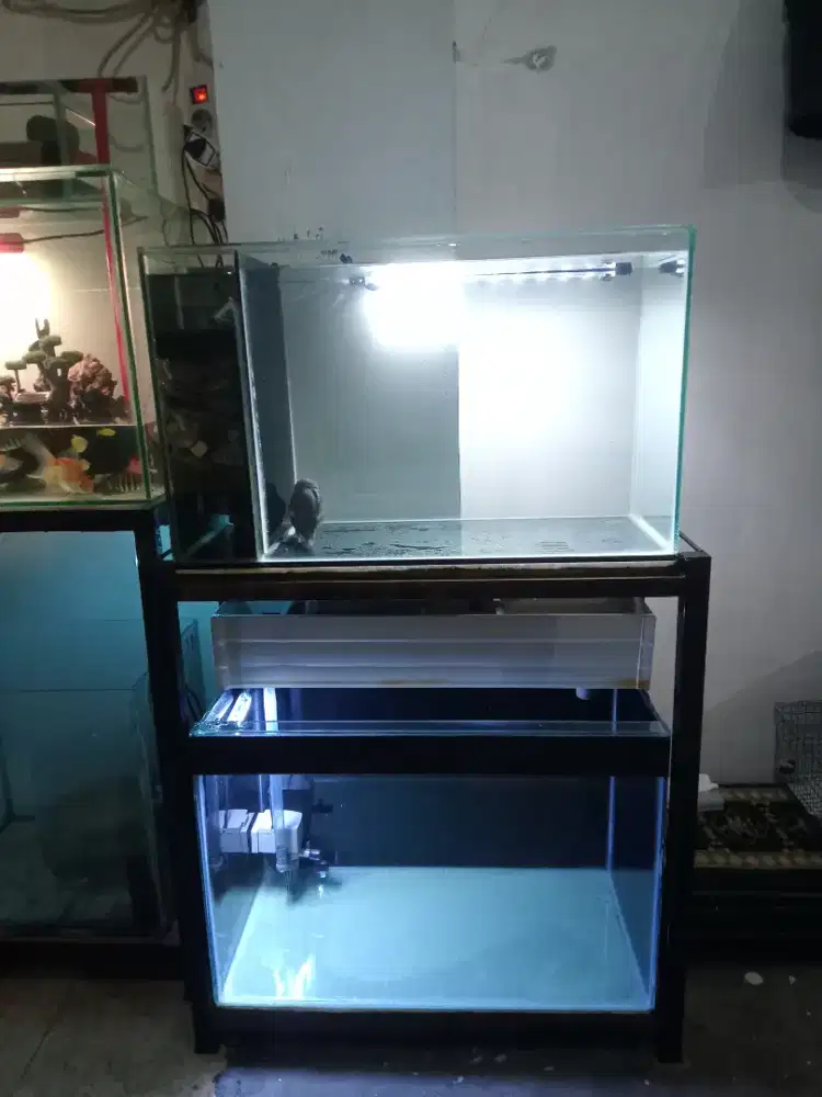 2 Tank fulset + rak besi siku