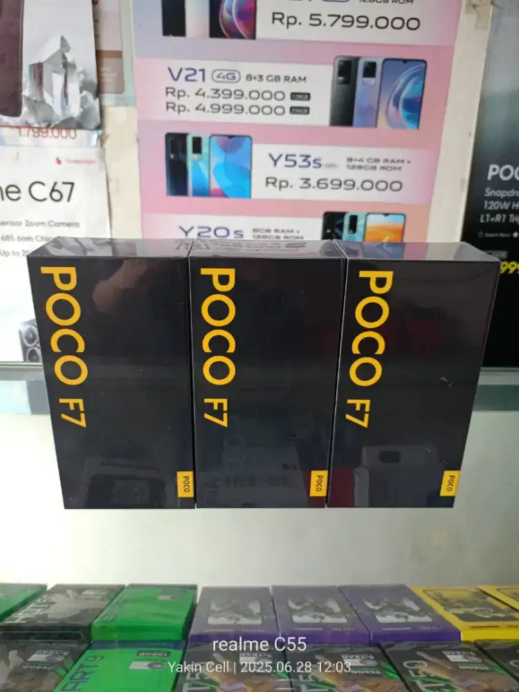 Xiaomi Poco F7 5G 12/512 GB Snapdragon 8s Gen 4 Garansi Resmi