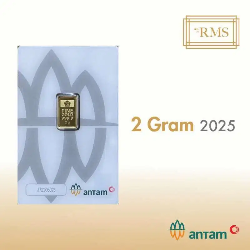 ANTAM Logam Mulia 2gr Redmark 2025