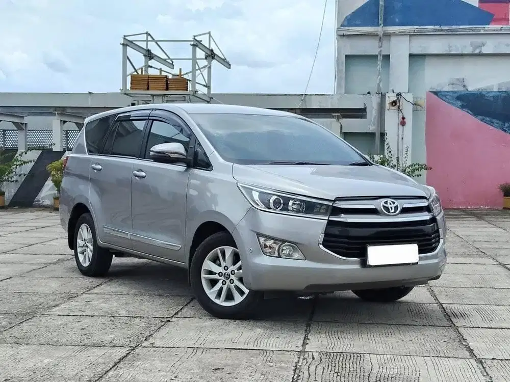 TDP 35JT TOYOTA INNOVA REBORN V AT MATIC AUTOMATIC  DIESEL 2018 SILVER