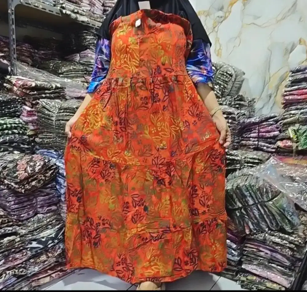 Daster Cap susun 4 Mayung masih baru