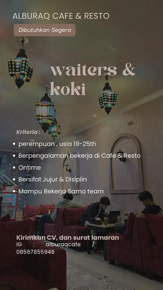 Waiters dan koki