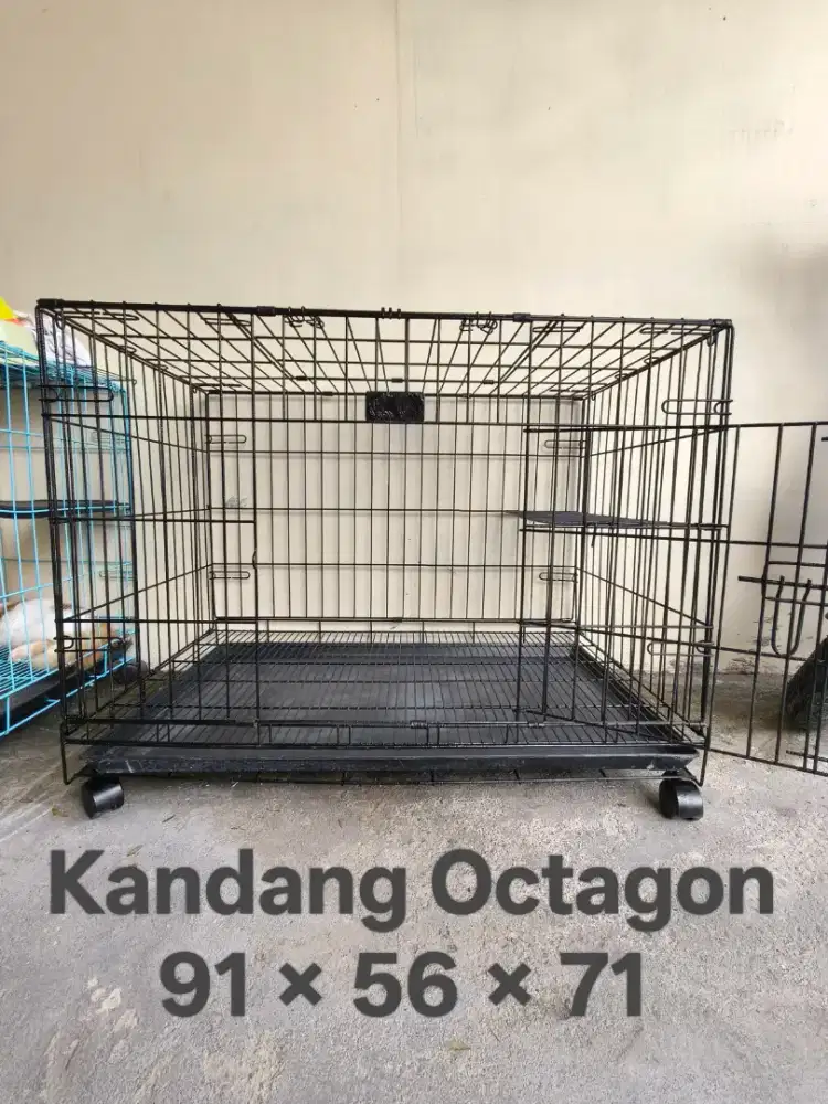 Kandang Octagon bekas