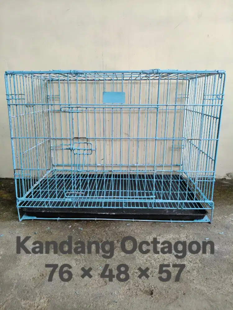 Kandang octagon bekas