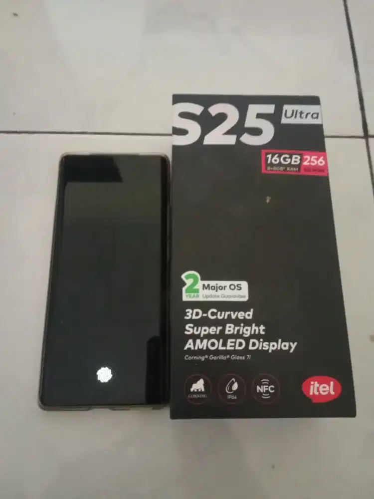 Hp itel 25 ultra 16GB/256