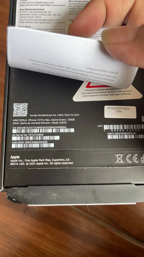 iphone 13 pro max 128gb ibox mulus