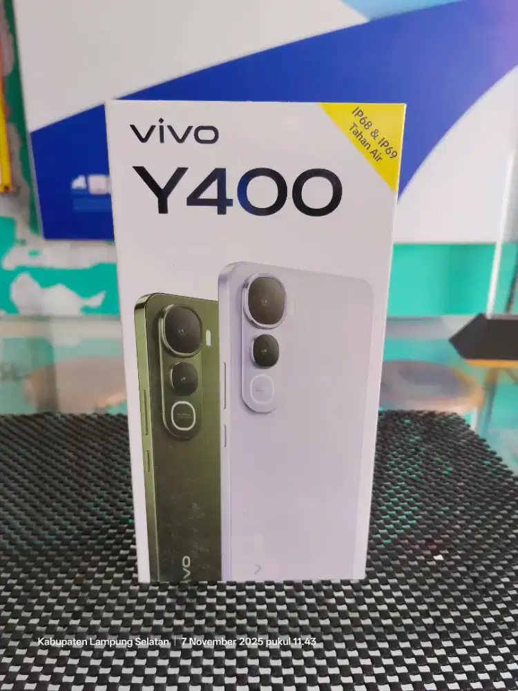 Vivo Y400 8/256gb promo ,garansi resmi ,termurah