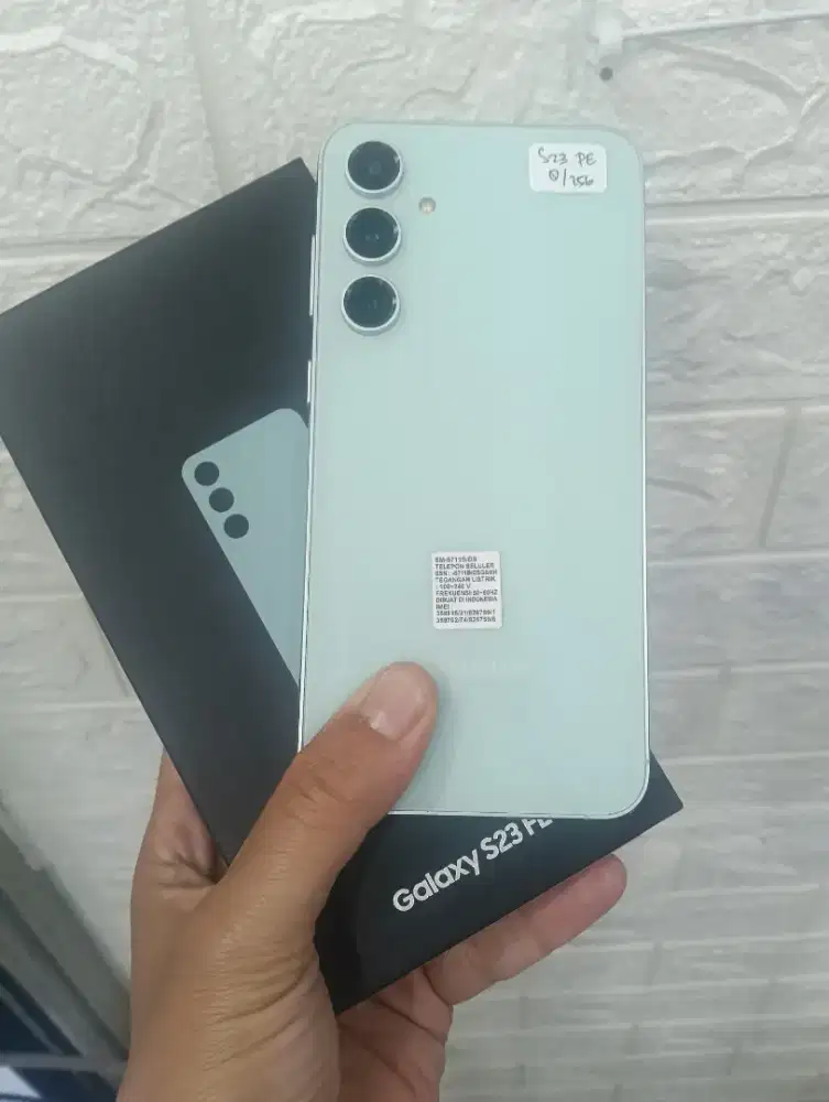 Samsung s23 fe 8/256 jaringan 5G resmi Indonesia kondisi istimewa