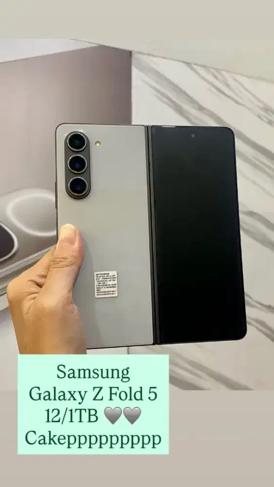 Samsung galaxy zfold 5 12/1TB .