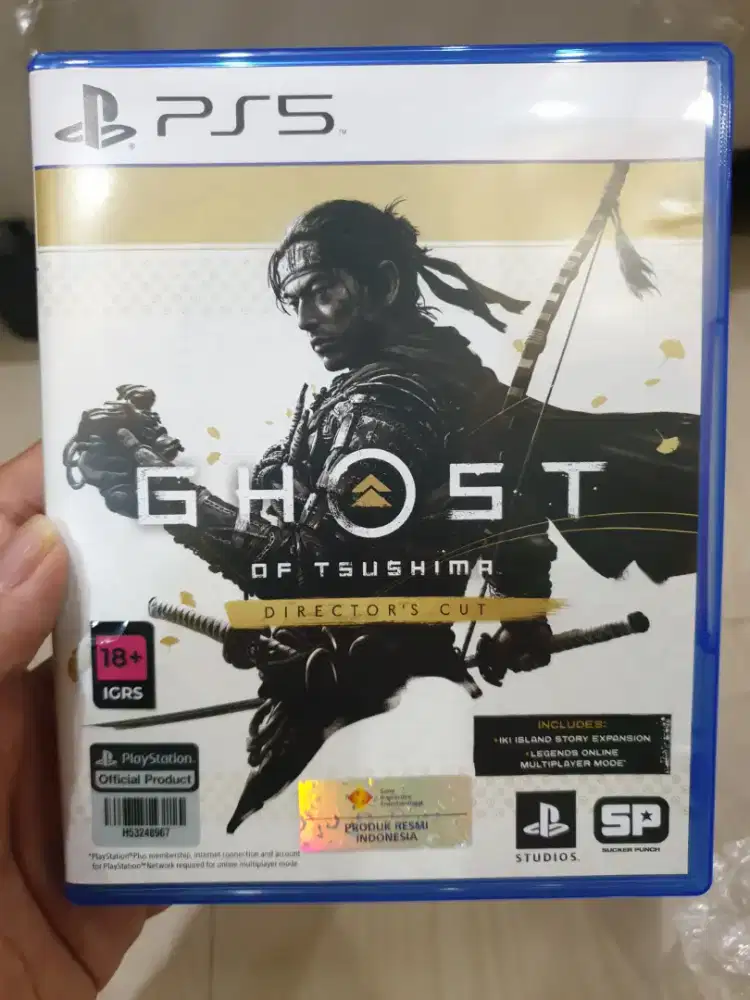 BD / Kaset Ps5 Ghost of Tsushima