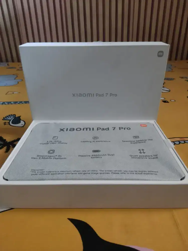 Xiaomi pad 7 pro 12/512