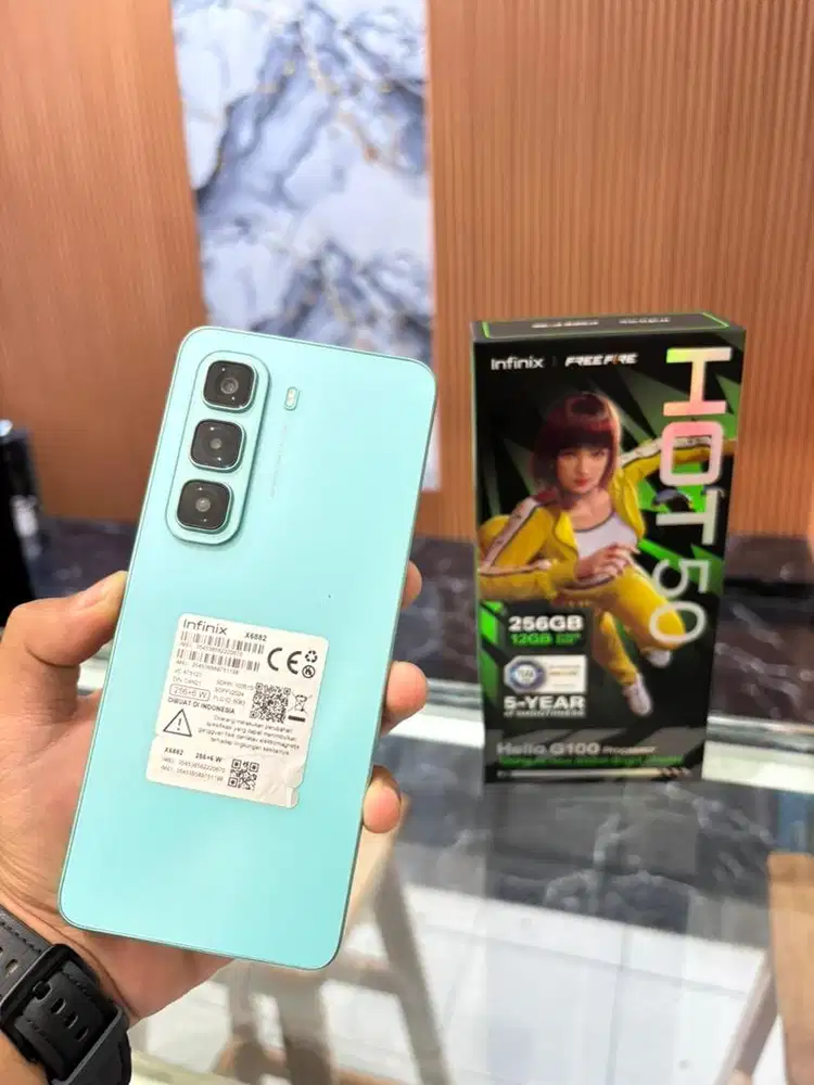 Infinix hot 50 6/256gb fullset