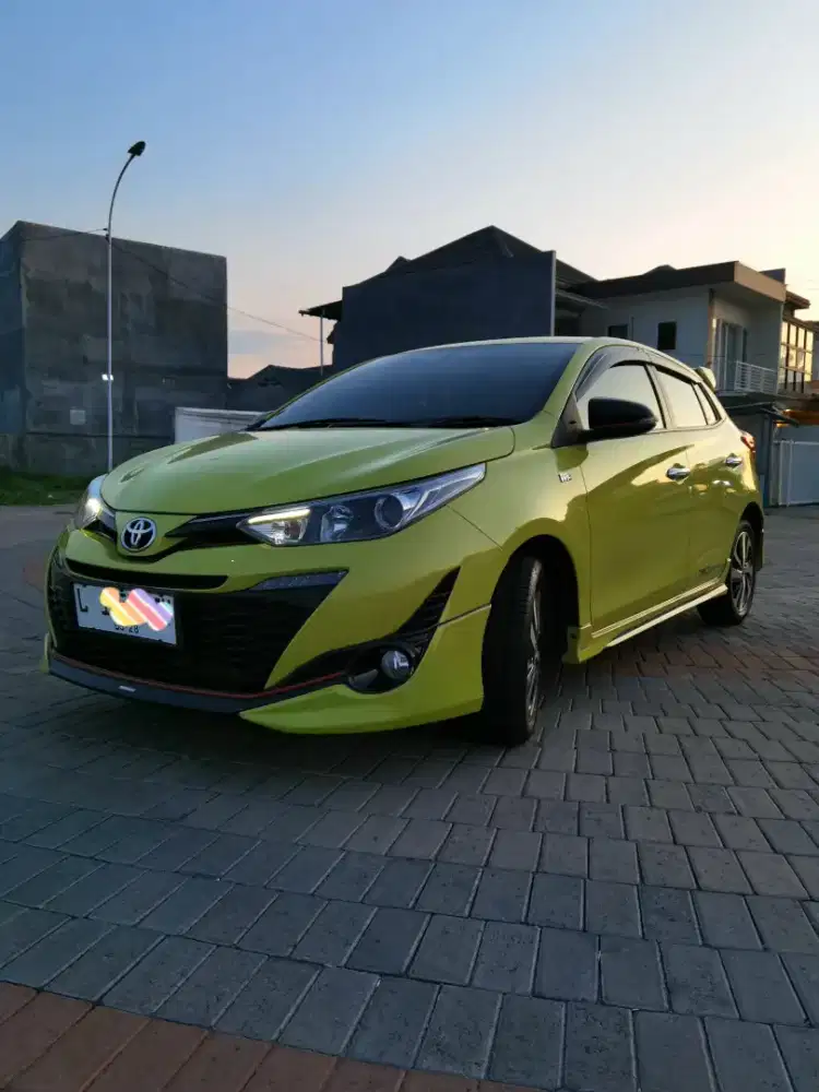 Toyota yaris TRD S 1.5 matic 2018 citrus mica metalik