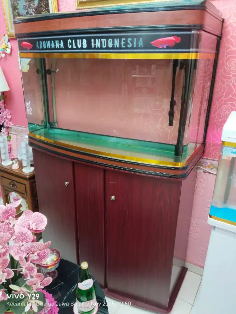 Dua Aquarium Boyu + Alat lengkap