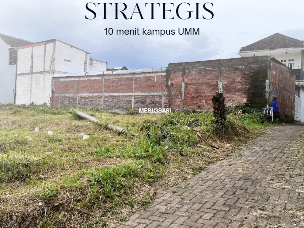 DI JUAL TANAH STRATEGIS 8 MENIT KAMPUS UMM