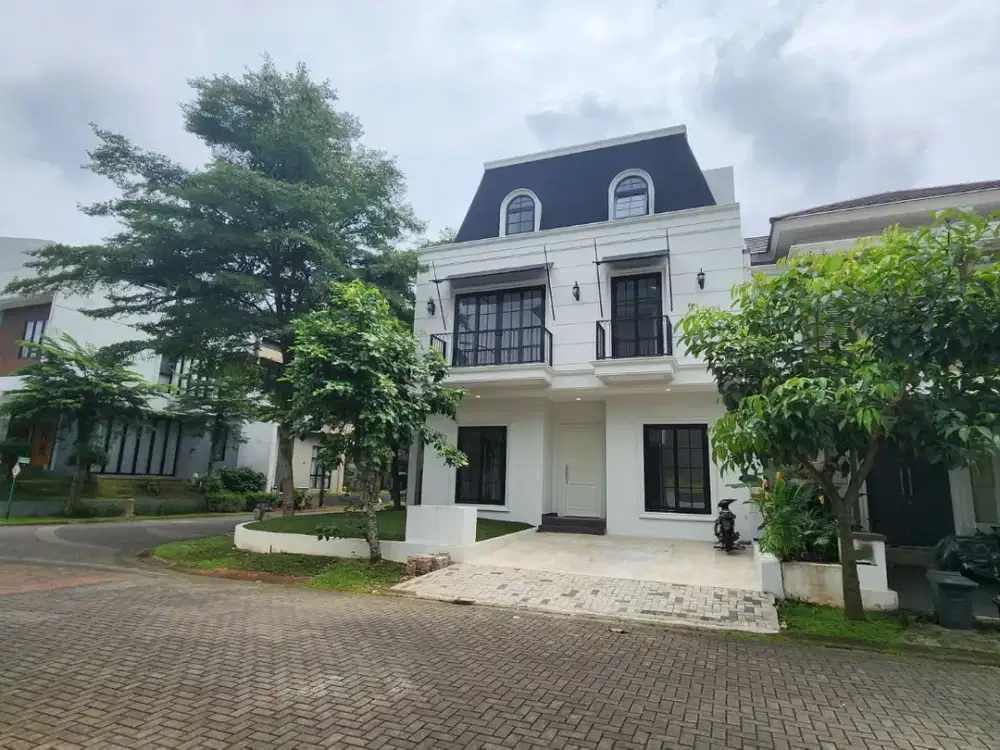 Jual Rumah Classic Brand New Hoek Greenwich Park Cluster Luxmore BSD