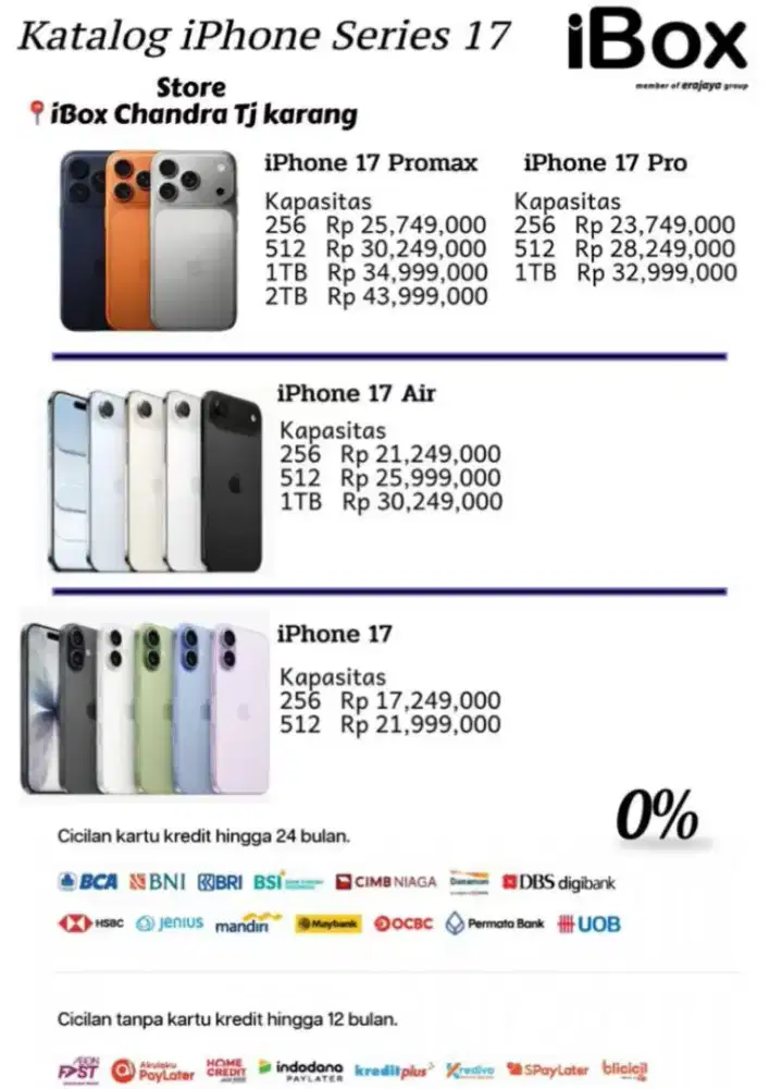 Kredit IPHONE by Home Credit