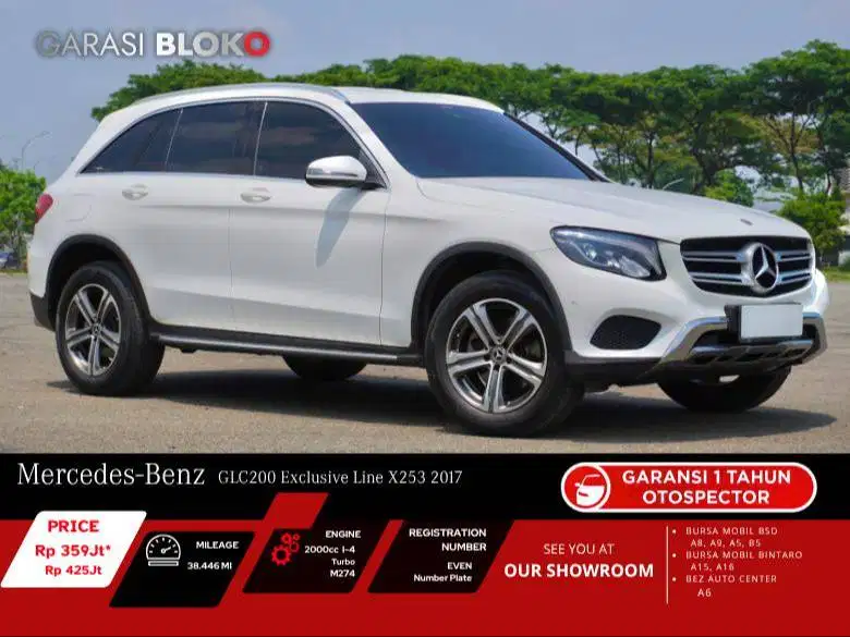 Mercedes Benz GLC200 Exclusive Line X253 2017