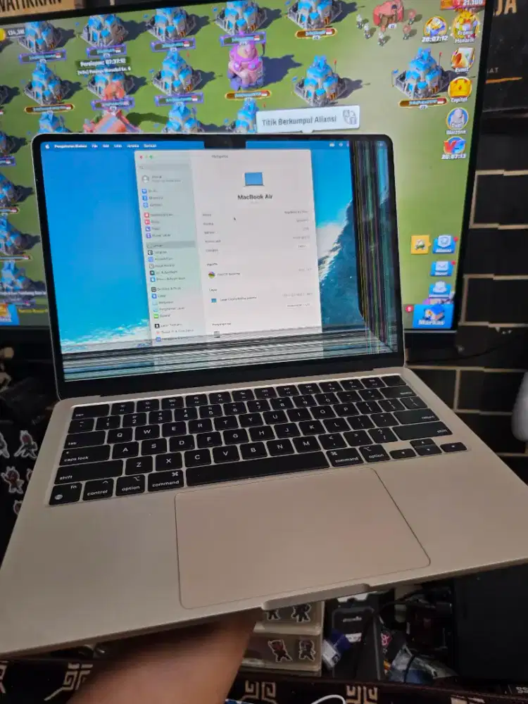 Macbook Air M2 2020 iBox Mulus Ada Minus Fungsi Normal