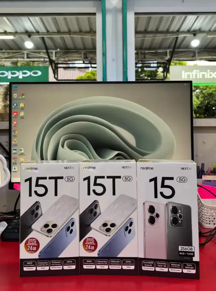 REALME 15T 5G 8/256 NEW