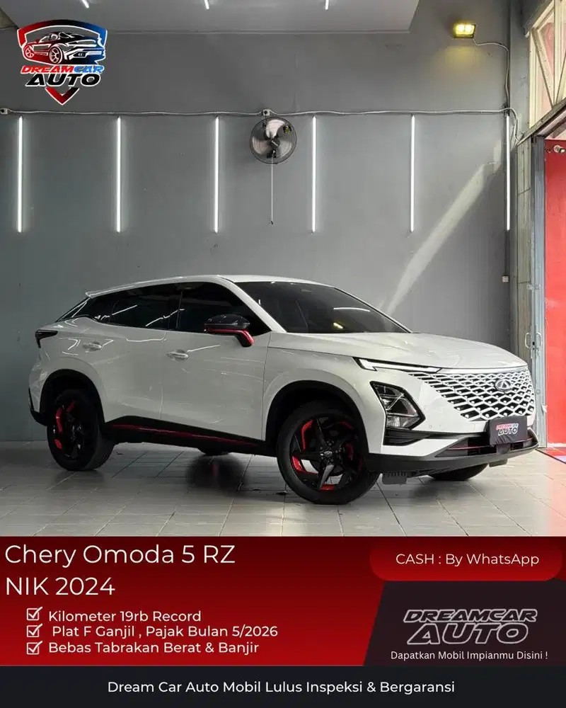 [ KM19RB ] Chery Omoda RZ Luxury FWD 2024 Putih ( MG HS Creta HRV )