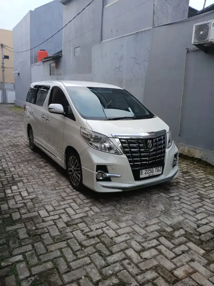 Toyota alfard 2.4 cc X AT bensin