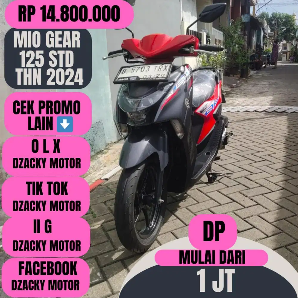 MIO GEAR 125 STD THN 2024