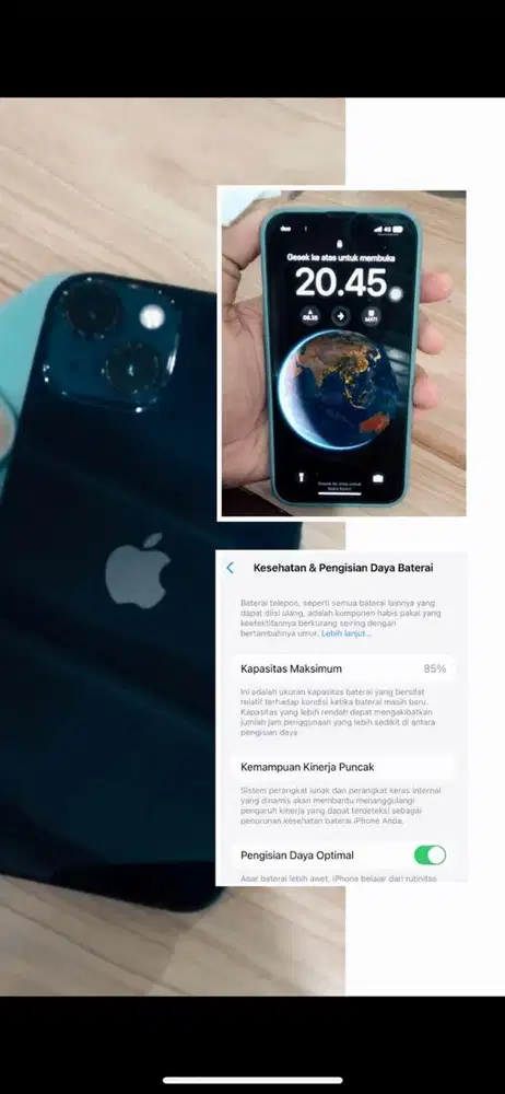 Dijual iphone 13 128 gb(ibox)