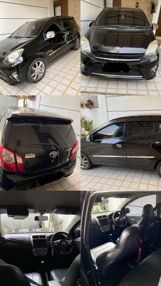 Jual Murah Toyota Agya 1.0 G M/T - 2016 Hitam