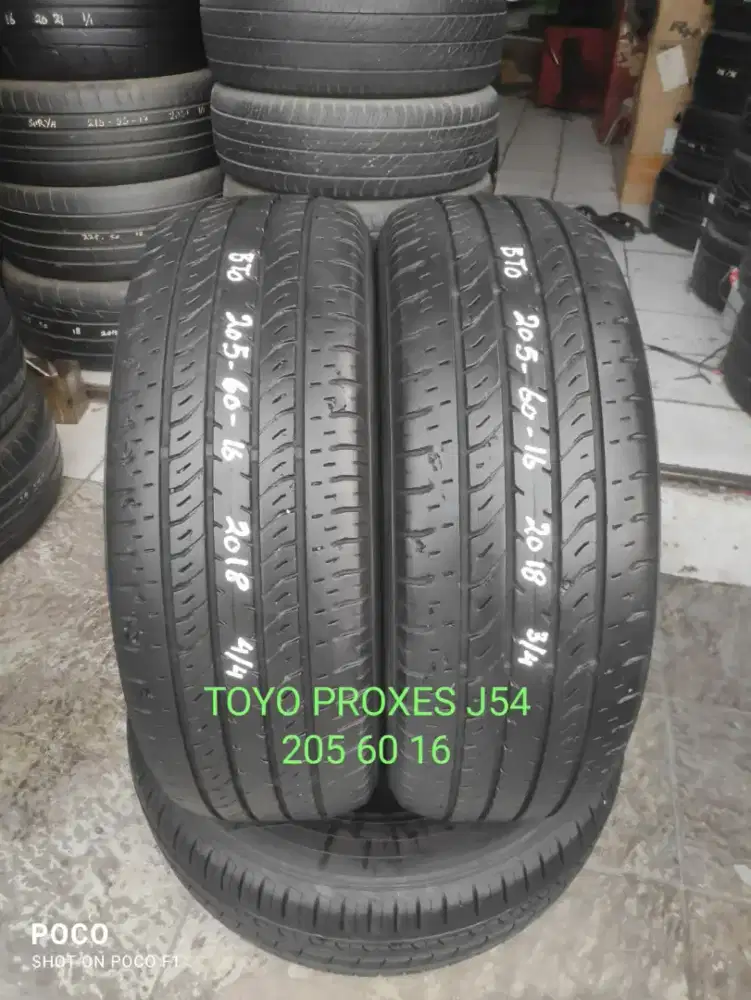 2 pcs TOYO PROXES J54 205_60_16 (2018)