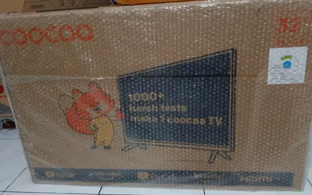 Tv led Coocaa smart 32 inch baru