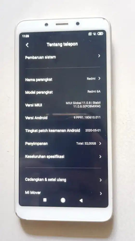 Redmi 6a ram 2/32 layak pakai