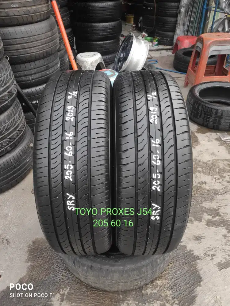 2 pcs TOYO PROXES J54 205_60_16 (2019)