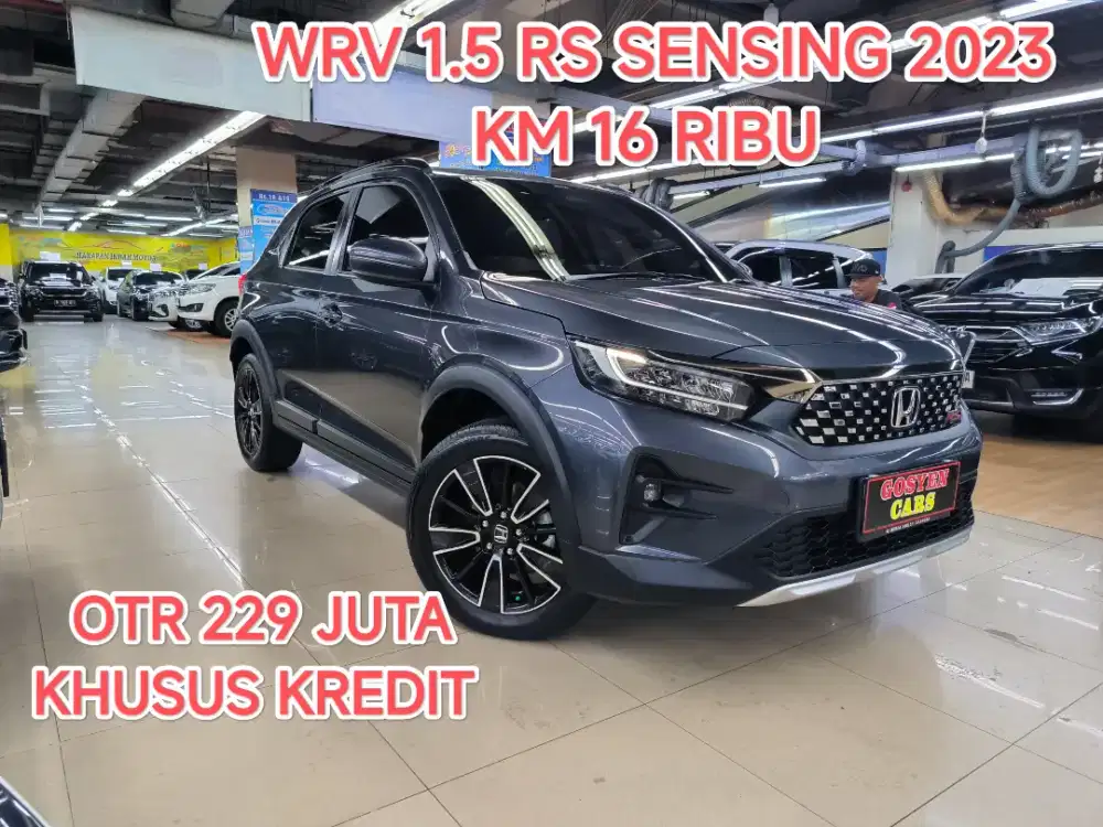 Km 16 ribu HONDA WRV 1.5 RS SENSING AT 2023 KONDISI ISTIMEWA
