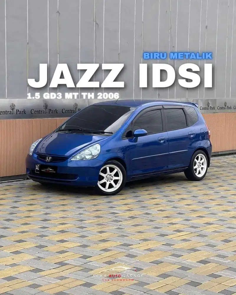 Jazz IDSI Manual 2006 Biru Metalik