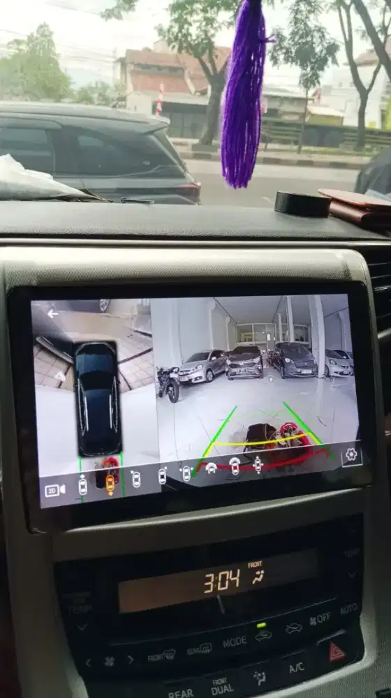 Headunit android kamera 360 6gb 128gb