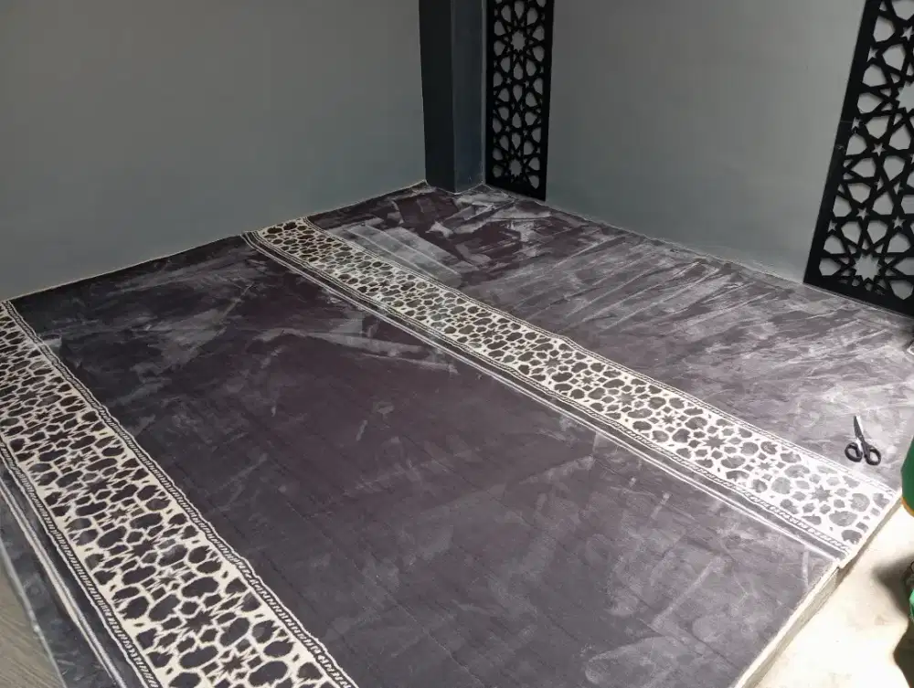 Tersedia Karpet sajadah Masjid import pembelian menyesuaikan kebutuhan