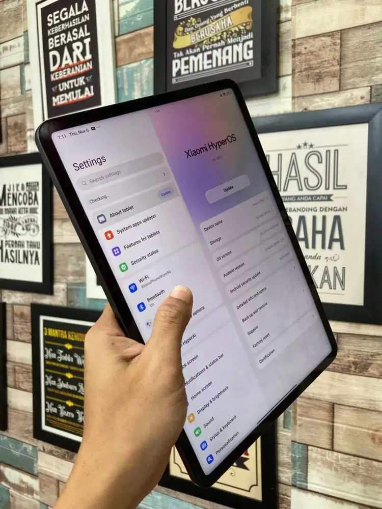 xiaomi pad 7 8/256 + keyboard garansi on