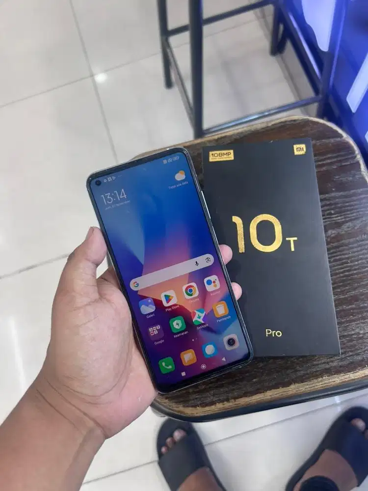 Xiomi mi 10T pro 8/256 Hp dus aja mulus mines sepele