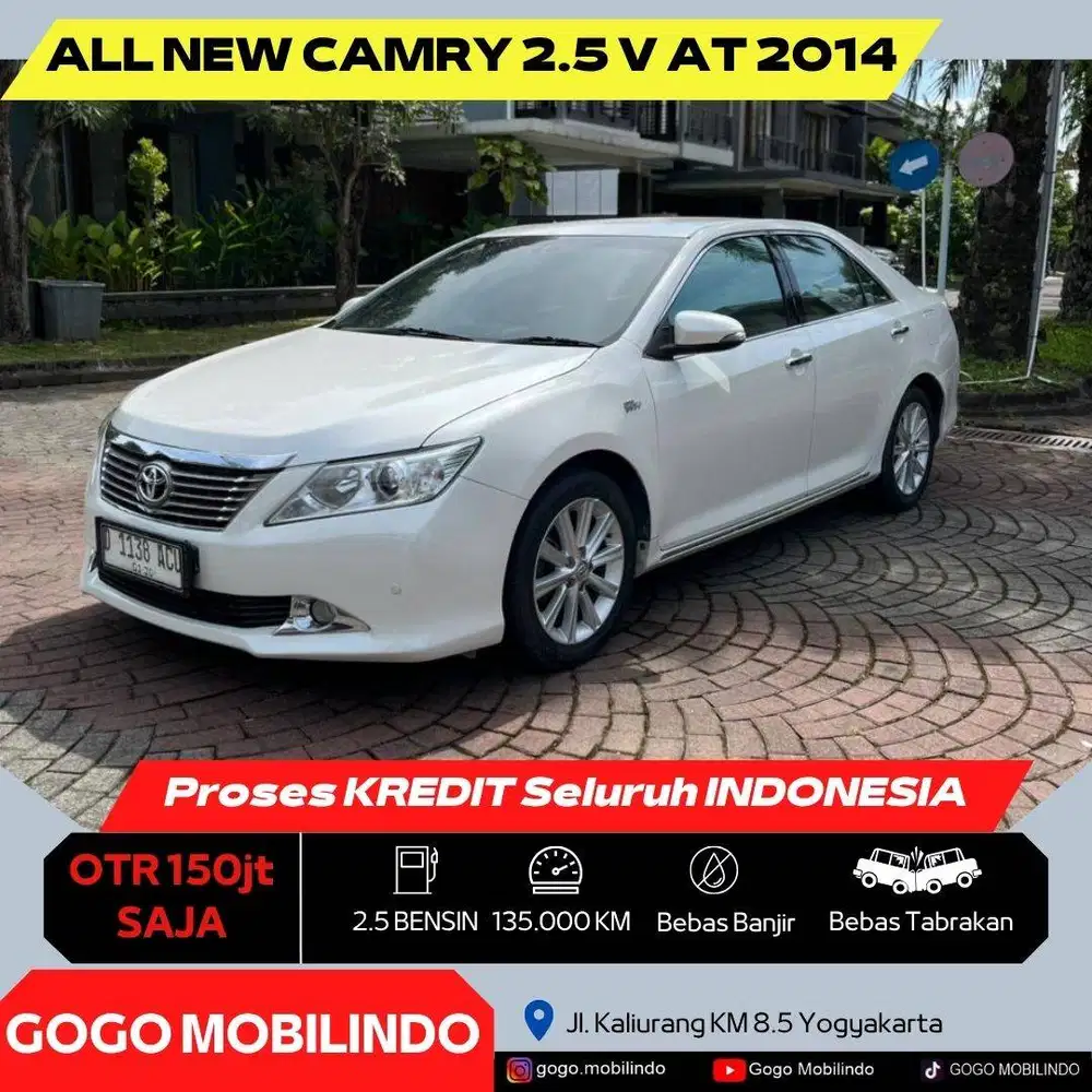 [Dp10jt] All New Camry V Matic 2014 ORISINIL Kredit Murah