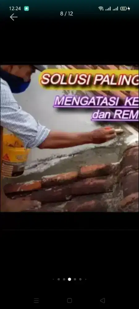 Atap bocor kanopi dll