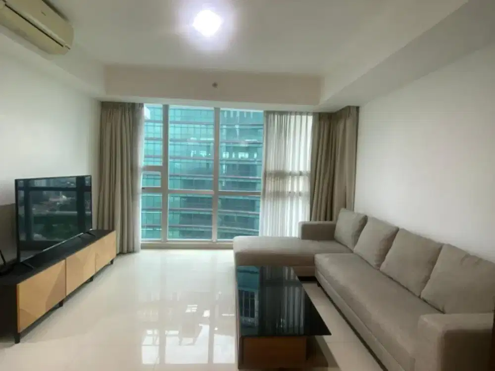 Dijual Apartemen Kemang Village Residence Tipe 2 Kamar Tidur Pet Friendly Semi Furnished