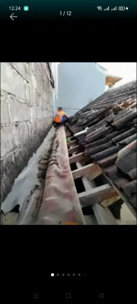 Atap bocor kanopi dll