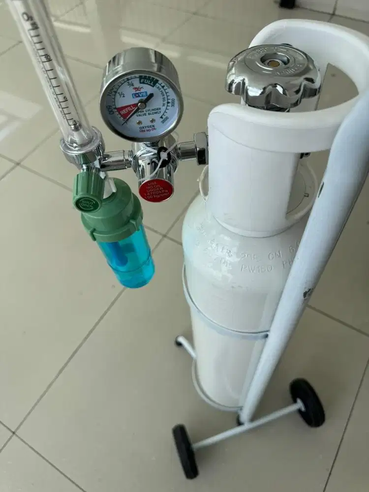 TABUNG OKSIGEN KOMPLIT (minus selang)