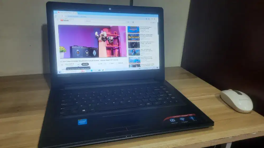 Jual Cepat Laptop Sekolah Kuliah Murah(Lenovo G40 Ram4/ssd-256)SiapCOD