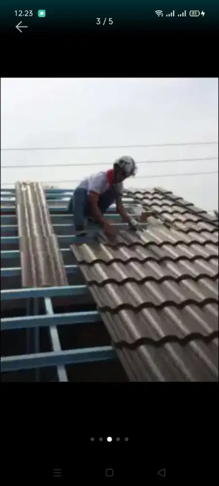 Atap bocor kanopi dll