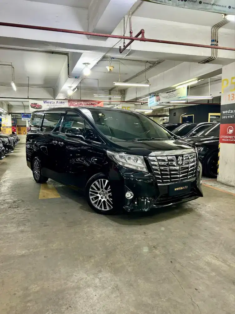 KM 72rb Toyota Alphard G ATPM 2016 Like New 2017